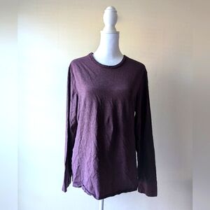 Lululemon Athletica Maroon Long Sleeve Top